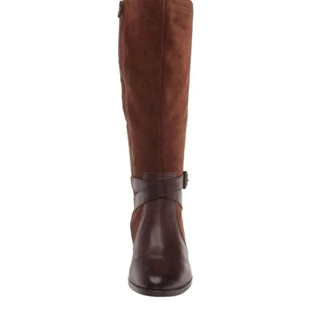 Naturalizer Womens Rena Knee High Boot Chocolate